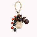 YUNOVA Mixed Botanical Shell Wind Chime B on a clean studio background