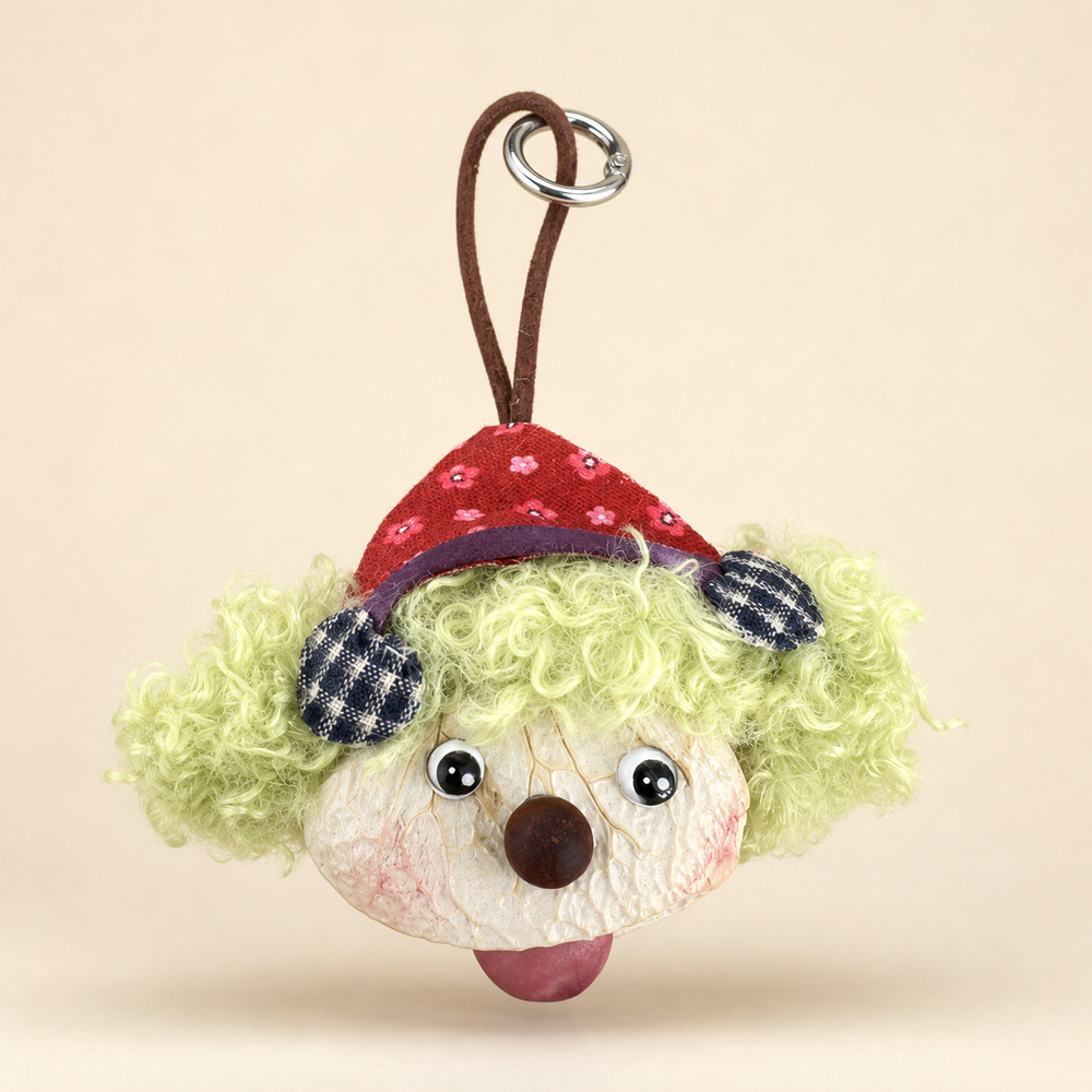 YUNOVA Natural Pod Doll Hanging Bag Charm