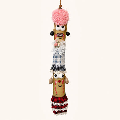 YUNOVA Muñeca de Vaina de Frijol Espada - Adorno Colgante